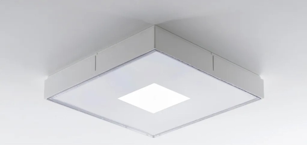 Novolux VIENA SQUARE 569B-L0112B-01 Süllyesztett mennyezeti lámpa 1x12W/LED 1700LM IP65
