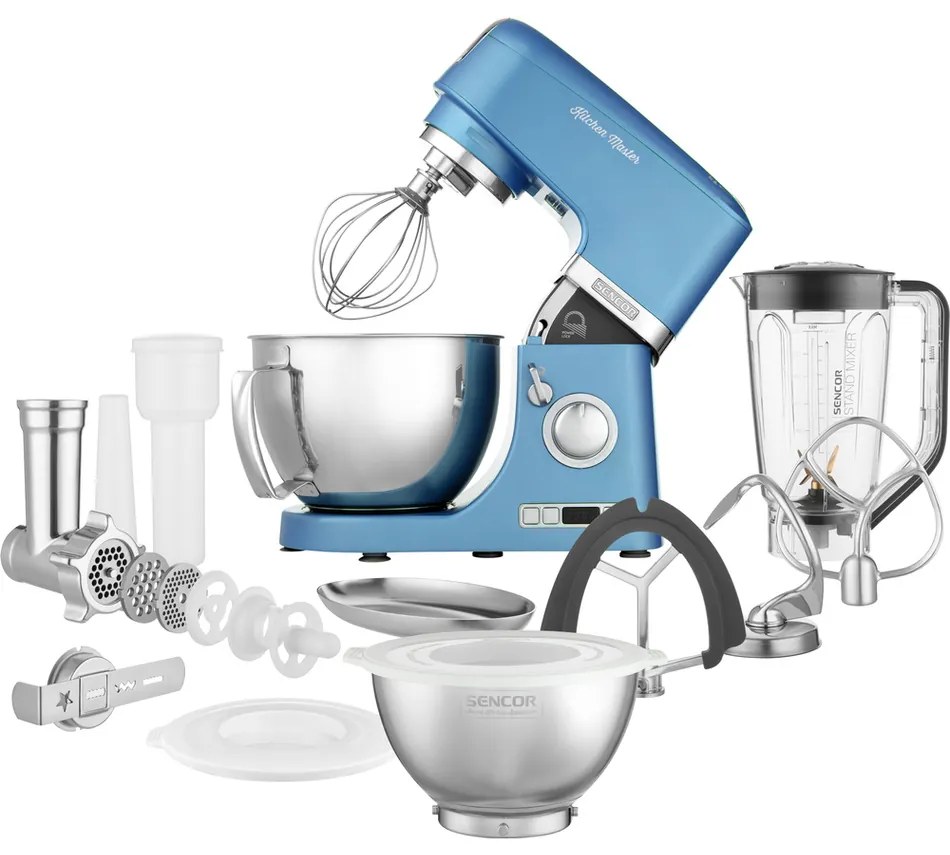Sencor STM 7872BL konyhai robotgép, kék színű