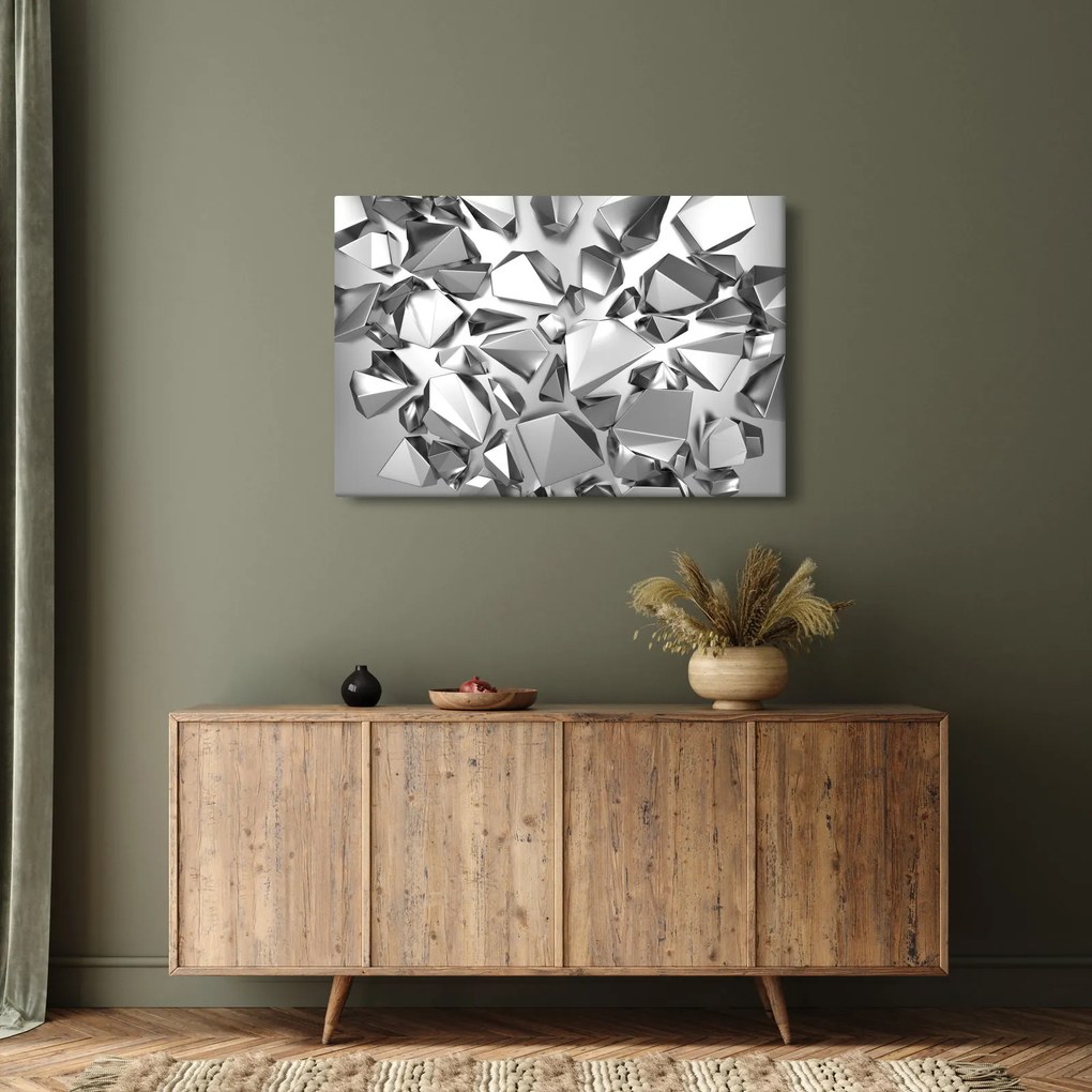 A 3D absztrakció képe (90x60 cm)