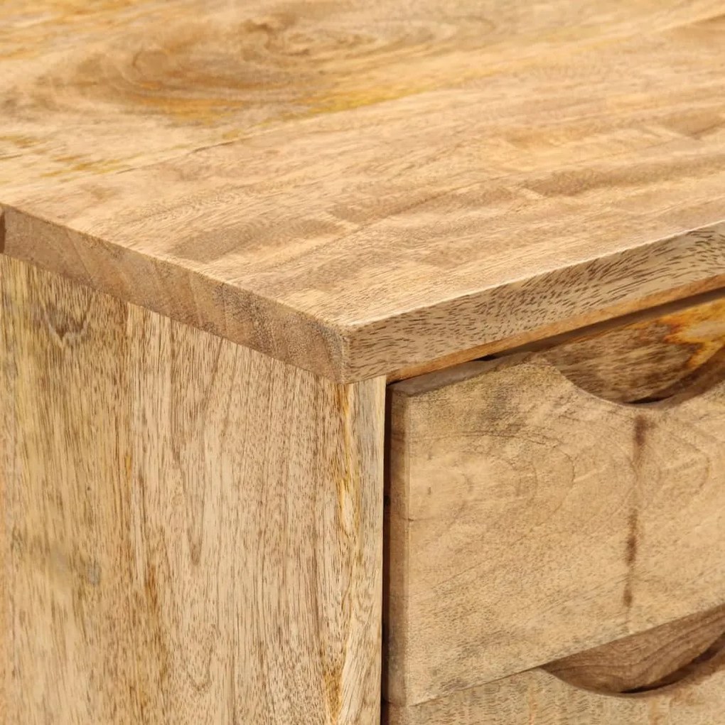 tömör mangófa íróasztal fiókokkal 110 x 47 x 76 cm