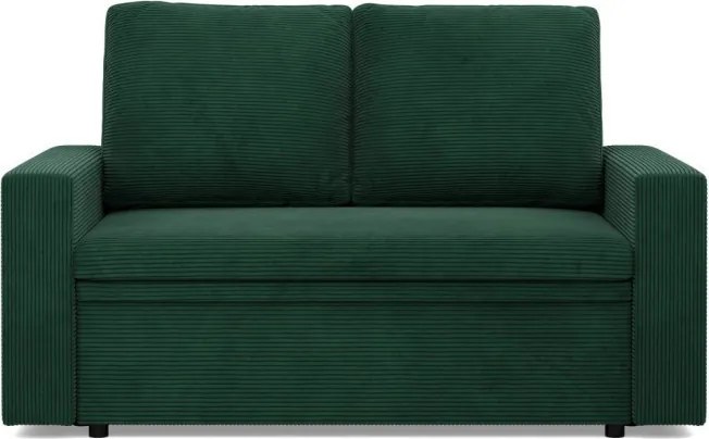 Zeus kanapé, kordbársony, hab töltet, egyenes kartámasz, zöld