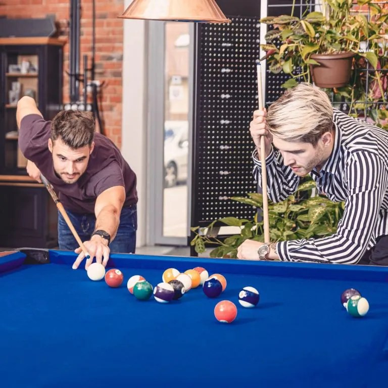 GamesPlanet® Biliárdasztal TRENDLINE Kék 6ft 184 x 108 cm