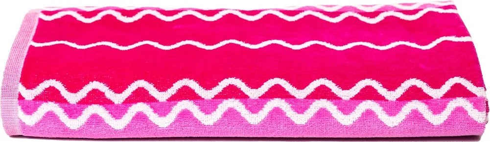 PANTELLERIA Strandtörölköző pink 165x90cm