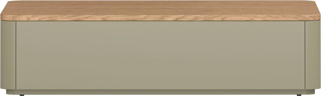 Elivo dohányzóasztal 100 cm fiókokkal - eukaliptusz / baltic dune tölgy