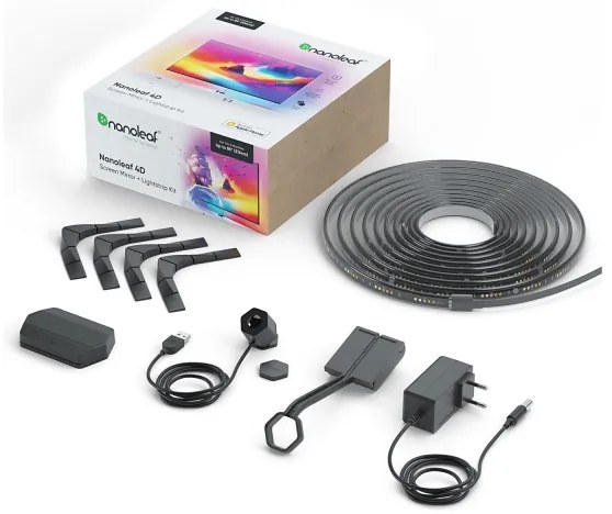 Nanoleaf NF082K02-52LS - Beállítás 4D képernyőtükrözéshez + Lightstrips 5,2m 85''