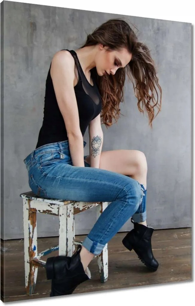 Vászonkép 60x80 Csinos nők Csajok Nagymamák