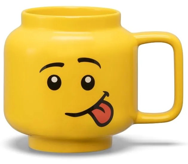 Sárga kerámia gyerek bögre 530 ml Head – LEGO®