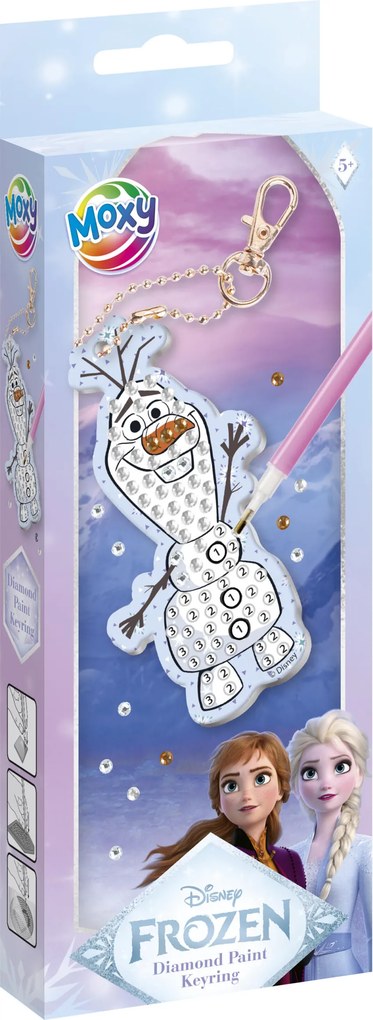 Disney Jégvarázs Olaf gyémántszemes kulcstartó készítő szett