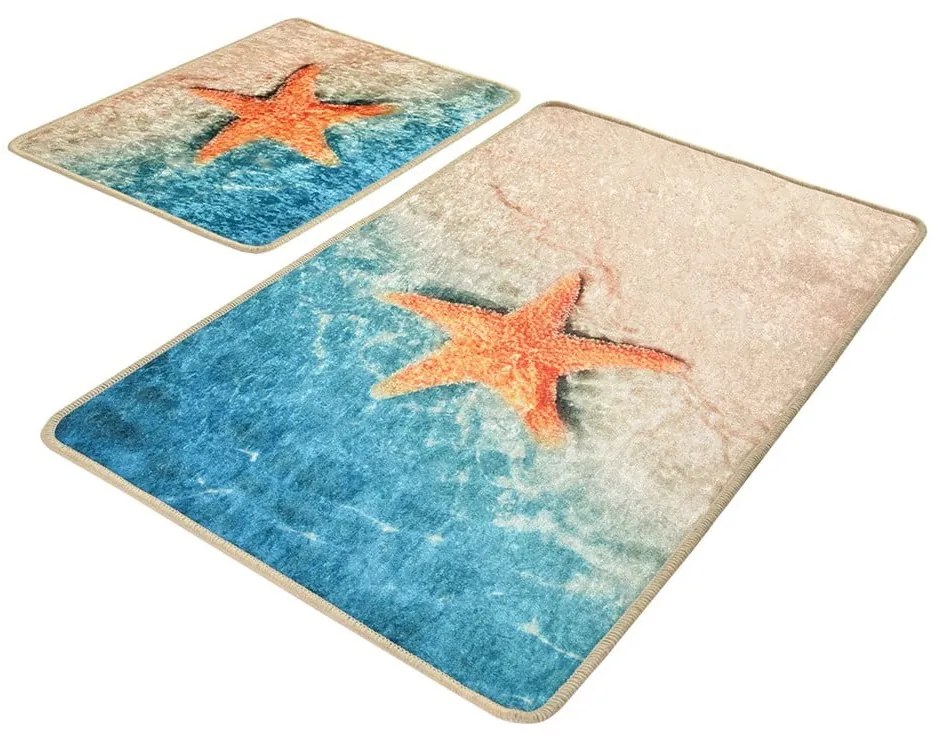 Fürdőszobai kilépő szett 2 db-os 60x100 cm Stella – Foutastic