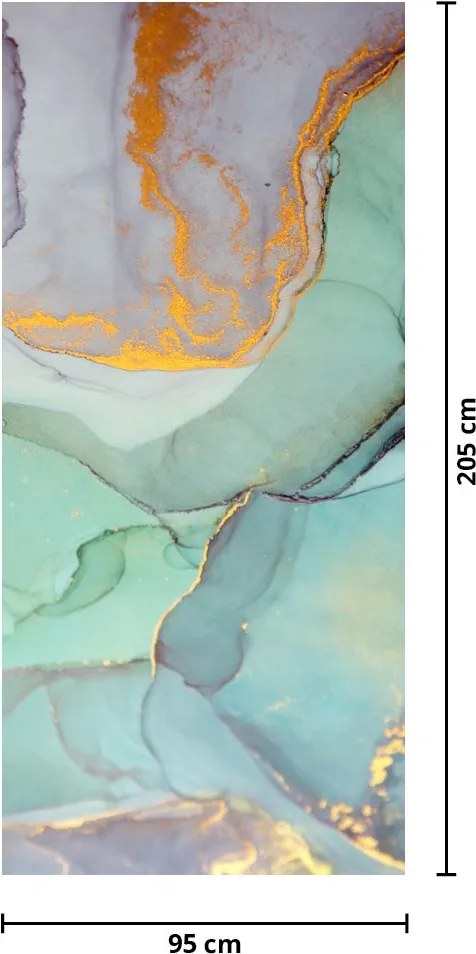 Fotótapéta ajtóra - Absztrakció (95x205cm)