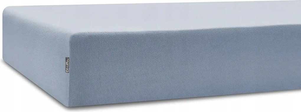 Pamut lepedő kék 140x200 cm gumis Mumla