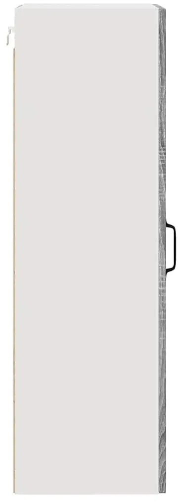 Fali konyhaszekrény Szürke Sonoma 40 x 31 x 100 cm Faanyag