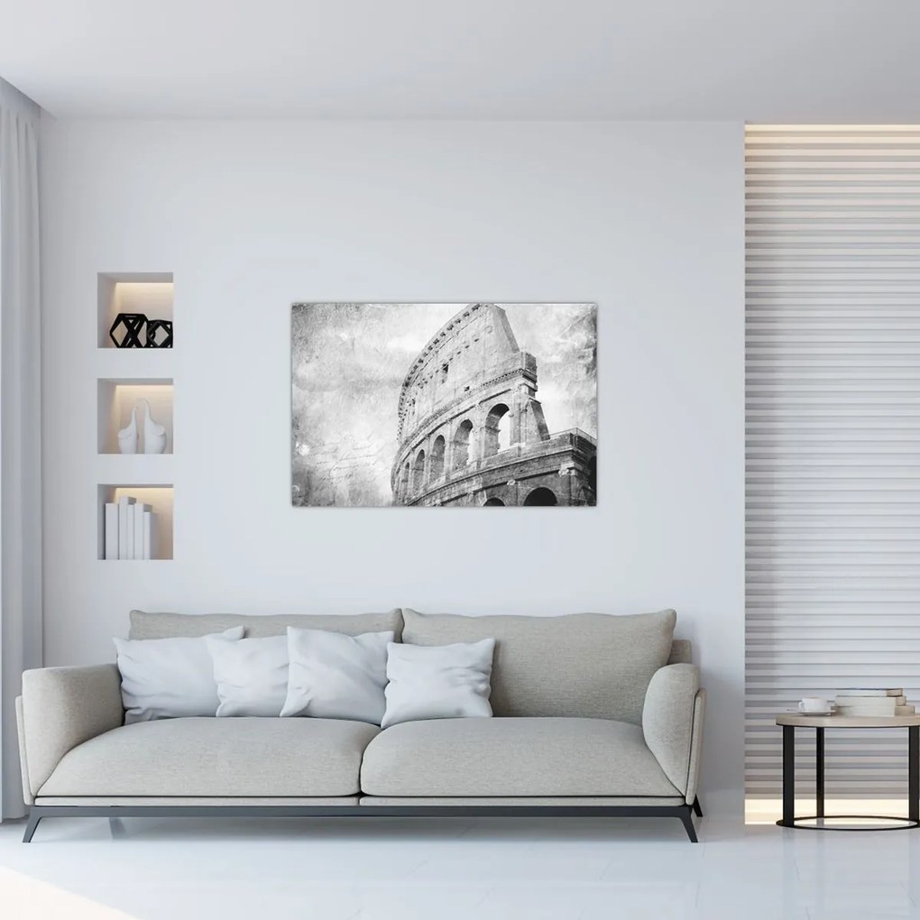 Kép - Vintage képeslap a városról N⁰1 (90x60 cm)