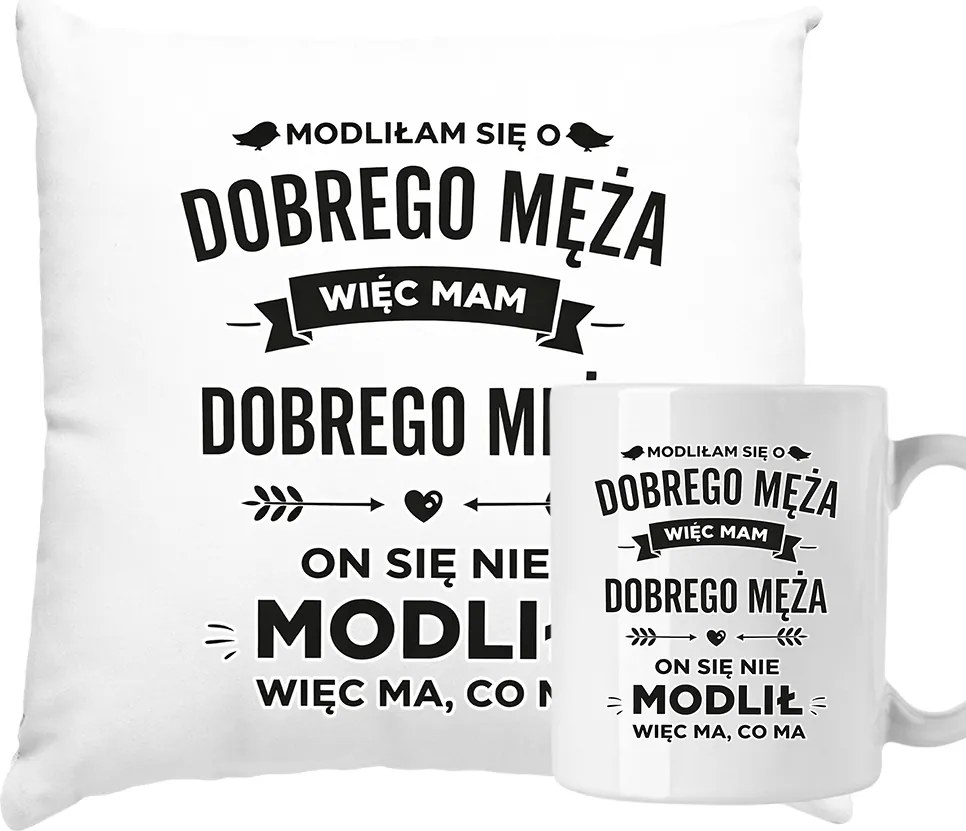 Bögre és Párna Szett Feleség Anya Nők Vicces Nyomtatás