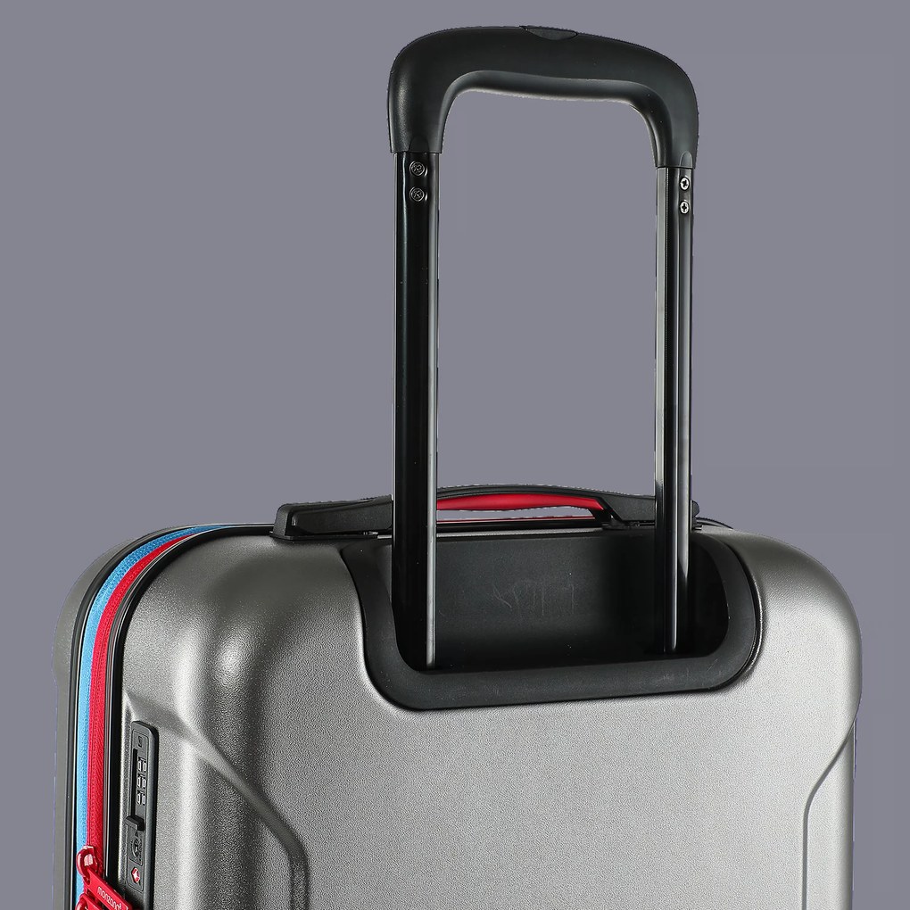 Deuba 3 darabos bőröndszett – ezüst