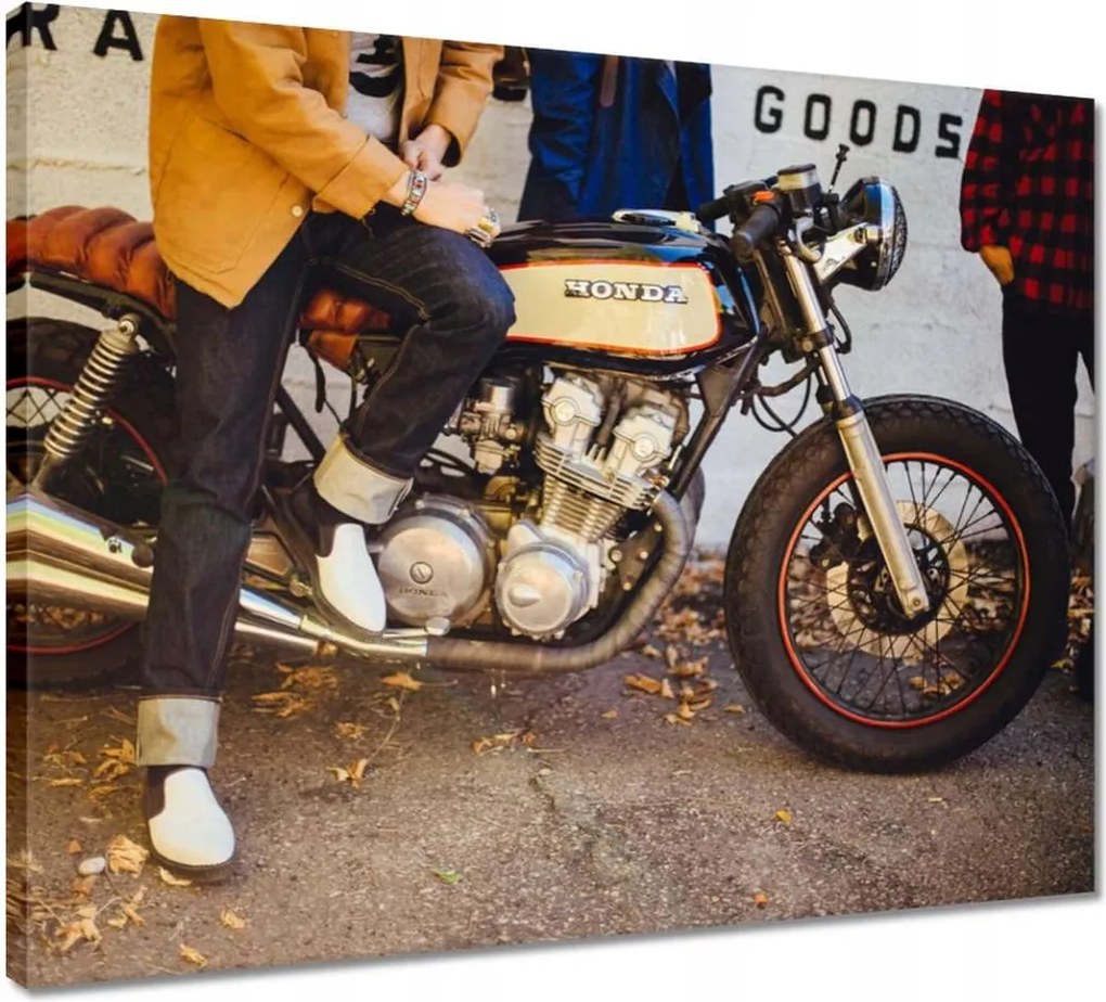 Vászonkép 50x40 Honda motorkerékpár