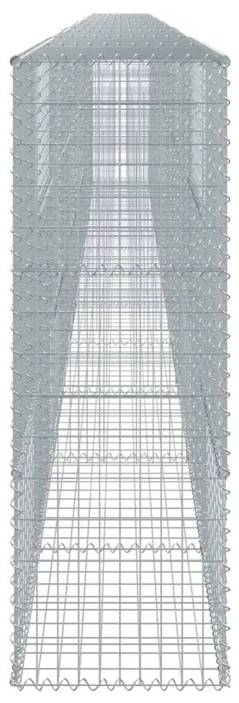 horganyzott vas gabion kosár fedéllel 1100 x 50 x 150 cm