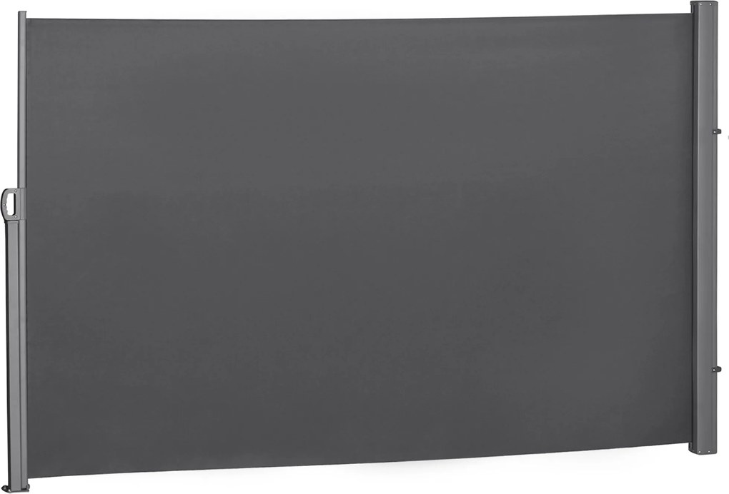 Outsunny Összecsukható Oldalsó Napernyő 300x180 cm Rolós Képernyő, Vízálló és UV-ellenes Magánélet Védelme Kertre, Erkélyre, Teraszra | Aosom