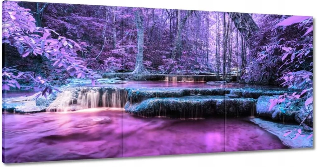 Festmények 120x60 Vízesés