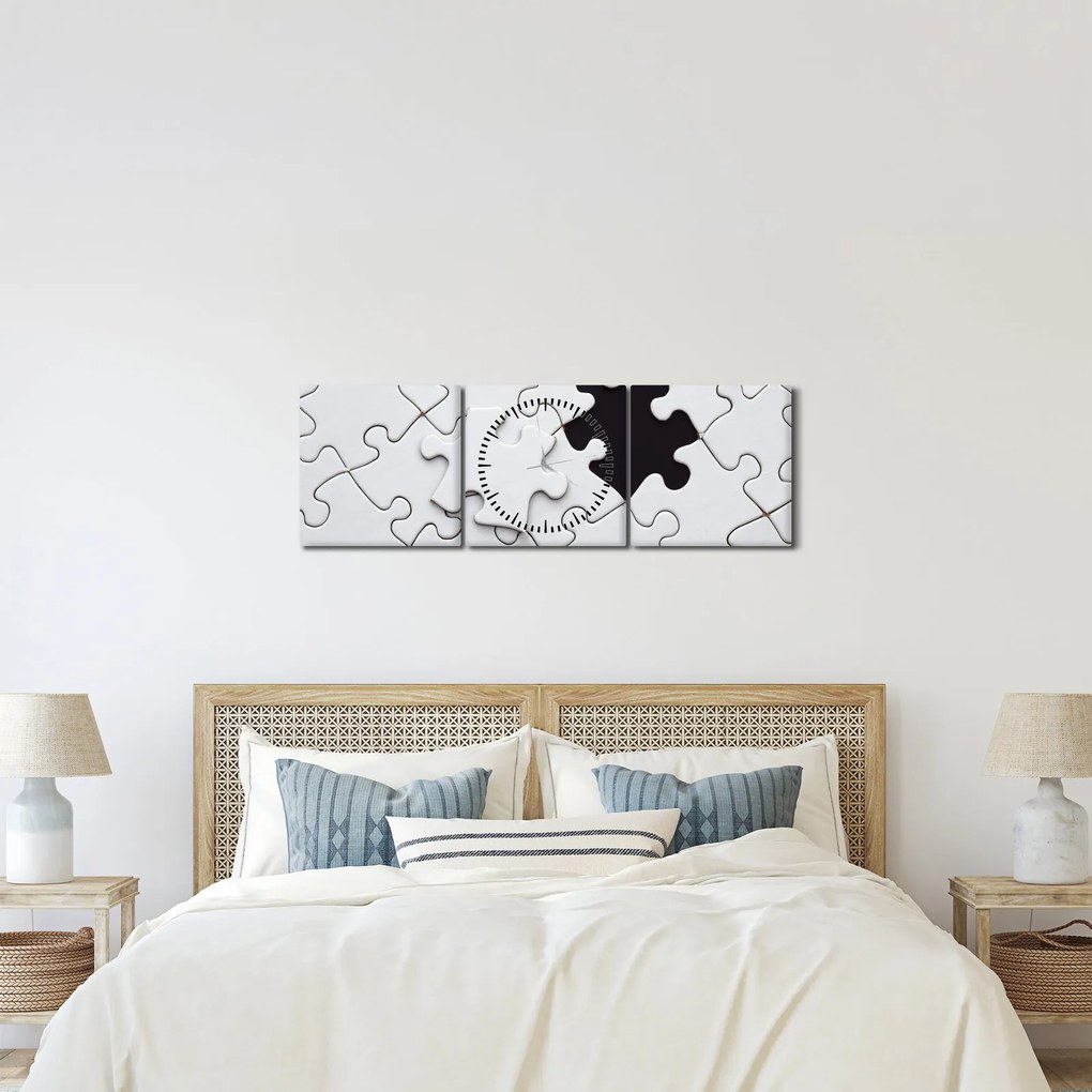 Puzzle képe (órával) (90x30 cm)