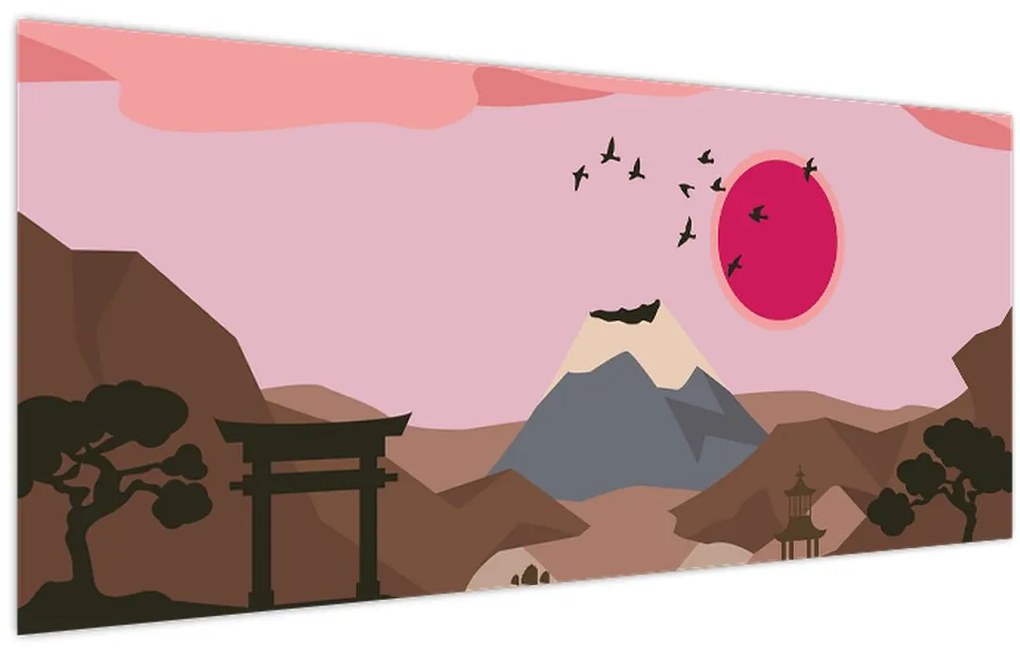 Kép - Japán N⁰2 (120x50 cm)