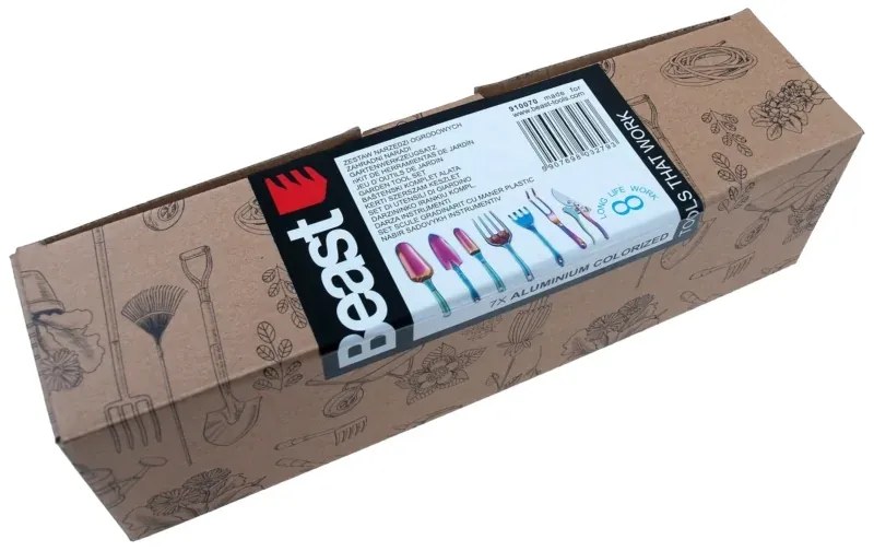 Kerti szerszámkészlet - 7 darabos + alumínium metszőolló