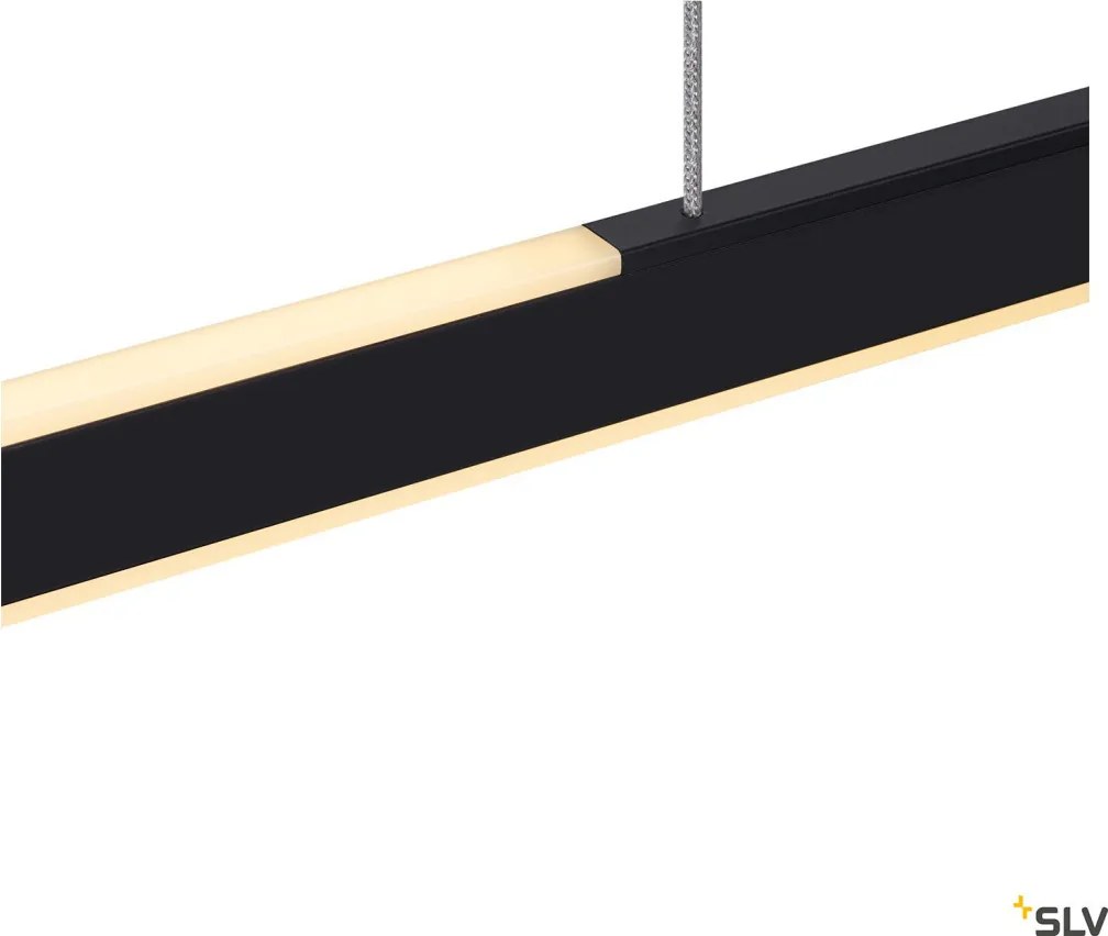 SLV 1006185 ONE Modern Led Függesztett Lámpa Fekete LED IP20