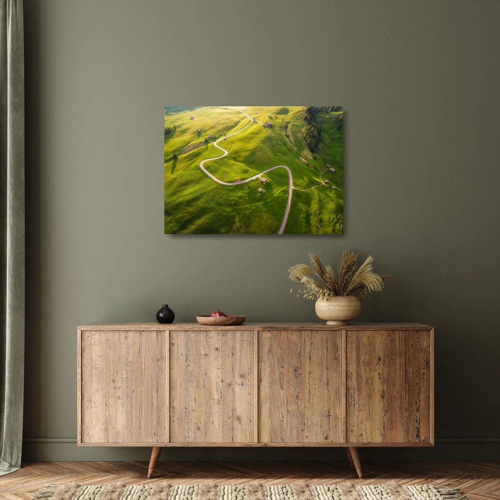 Üveg kép - Plateau Meadow (70x50 cm)