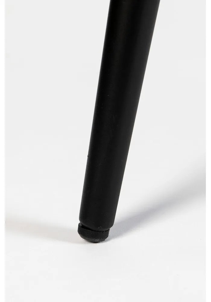 Teakfa kerek étkezőasztal ø 110 cm Mo – White Label