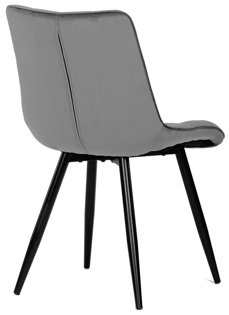 Étkezőszék garnitúra CT-384 GREY4, 4 db