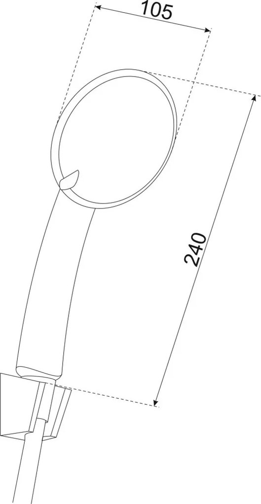 TARA kézizuhany tömlővel