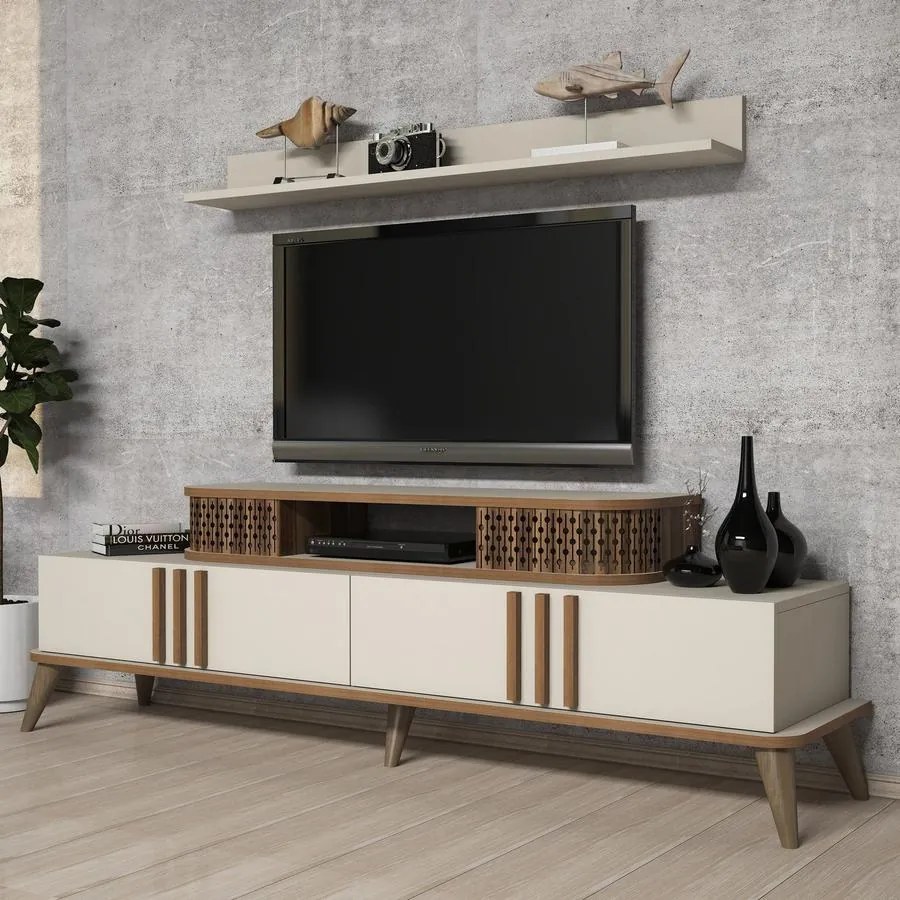 TV szekrény Eylül - Krém