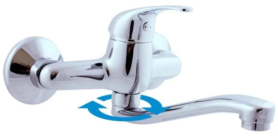 RAV Slezák SA001.5/26 - SAZAVA mosogató- és mosdócsaptelep fényes króm