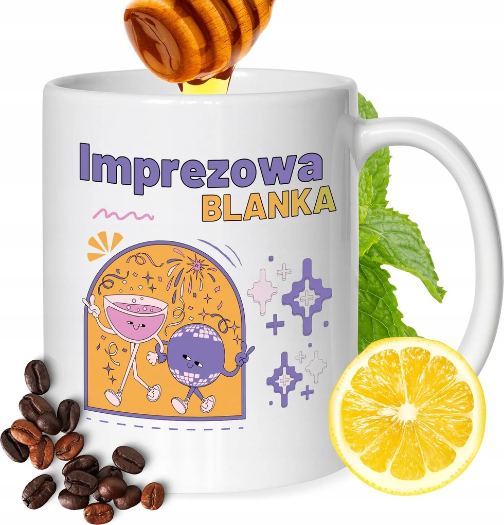 Bögre Blanka Barátnőknek Ajándék Nyomtatott Fehér 330ml