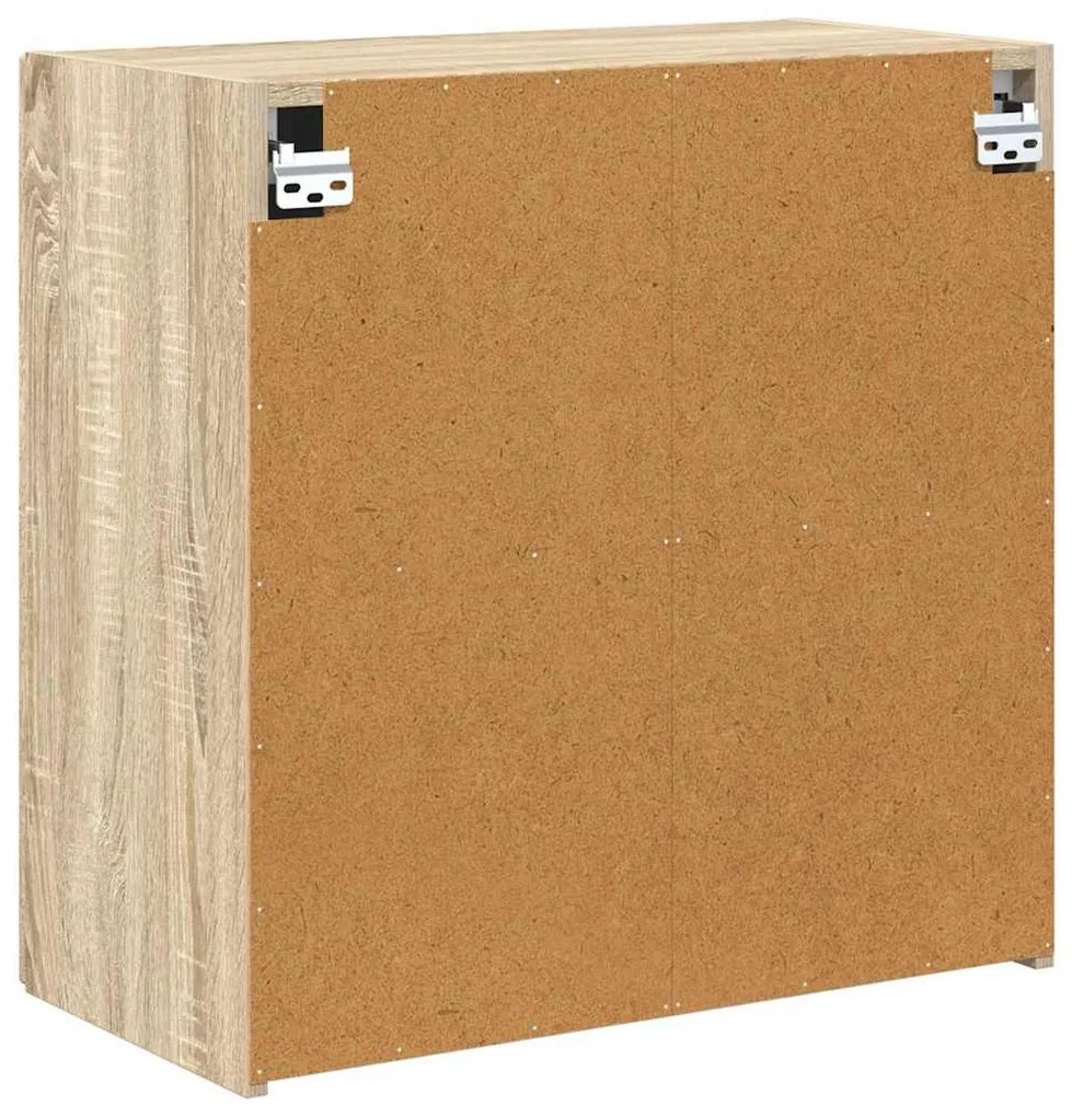 TV Fali Szekrény Sonoma tölgy 59,5 x 31 x 60 cm Faanyag