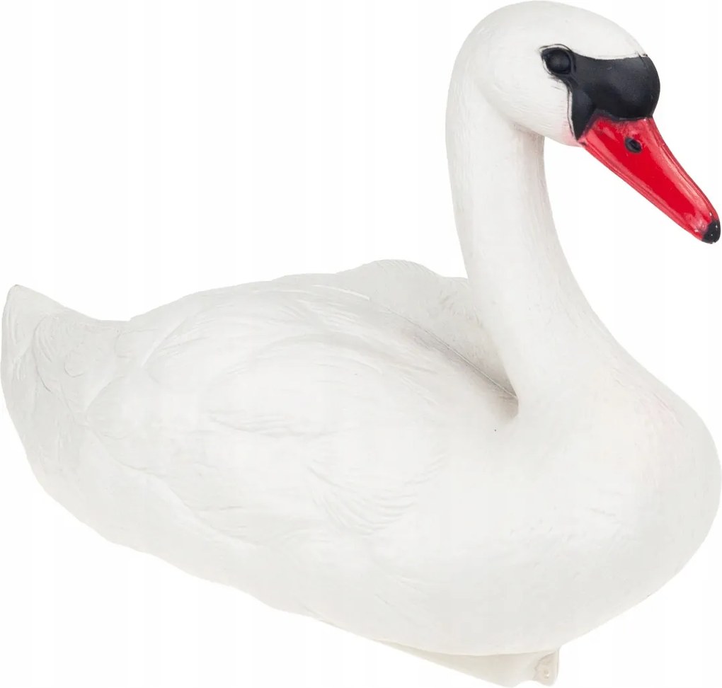 Dekoratív Hattyú Műanyag Figura Lebegő Hattyú Figura Tó Szemek