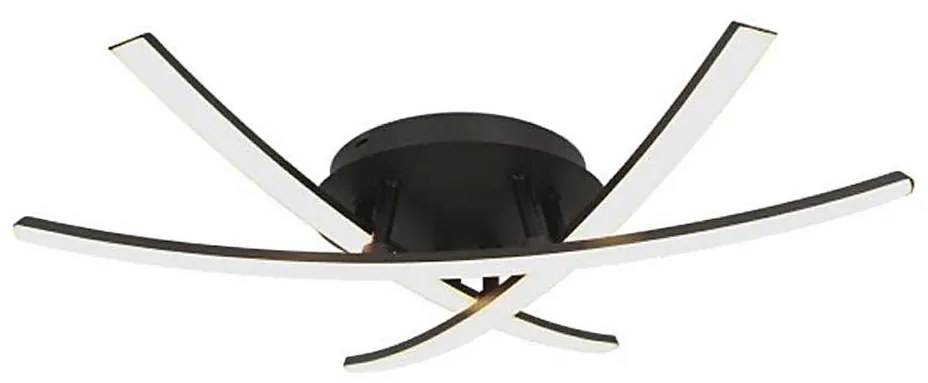 LED Mennyezeti lámpa LED/20W/230V 3000K fekete