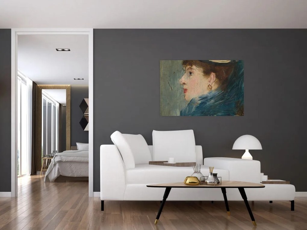 Kép - Edouard Manet, Portrait of a Lady, reprodukciók (90x60 cm)