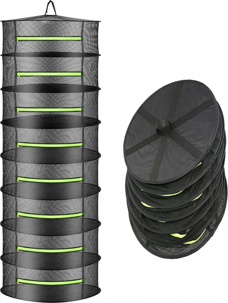 Gombaszárító Akasztós Zöldség-gyógynövény Szárító 8 Polc Háló