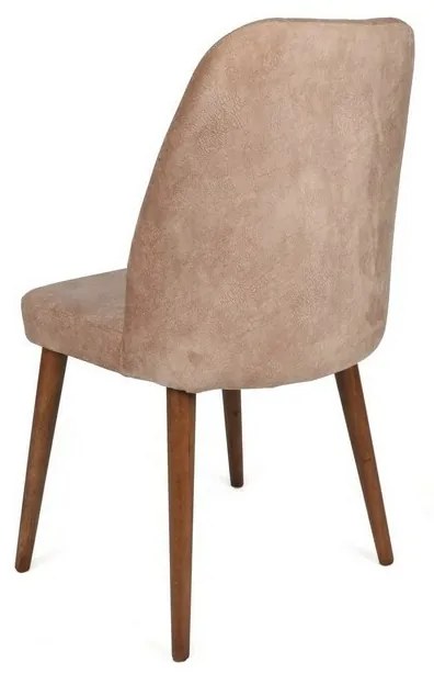 Alfa Beige and Walnut étkezőszék szett, 2 db