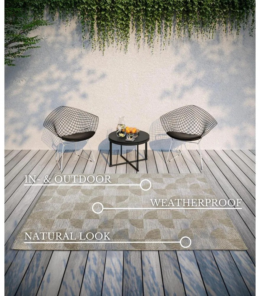 Natúr színű kültéri szőnyeg 115x170 cm Margaretha – Villeroy&Boch