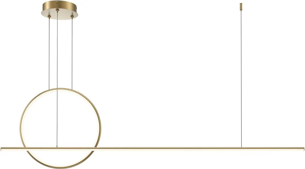 Maytoni modern függeszték halo fehér sárgaréz mymod247pl-l49bsk