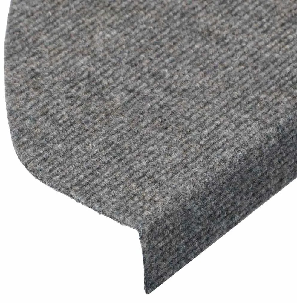 30 db szürke öntapadó lépcsőszőnyeg 65 x 22,5 x 3,5 cm
