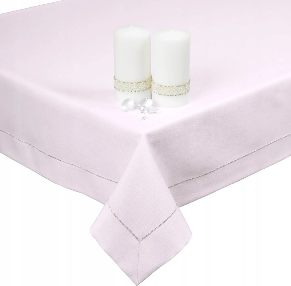 abrosz Panama Lux 240x140 foltálló púderrózsaszín