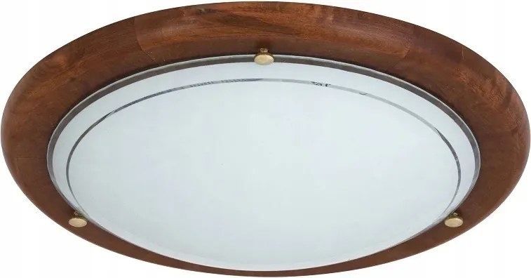 Ufon felületre szerelhető lámpatest max. 2x60W E27 IP20 sötét fa