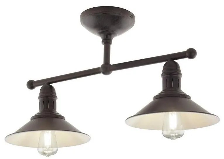 Eglo 49824 - Csillár STOCKBURY 2xE27/60W