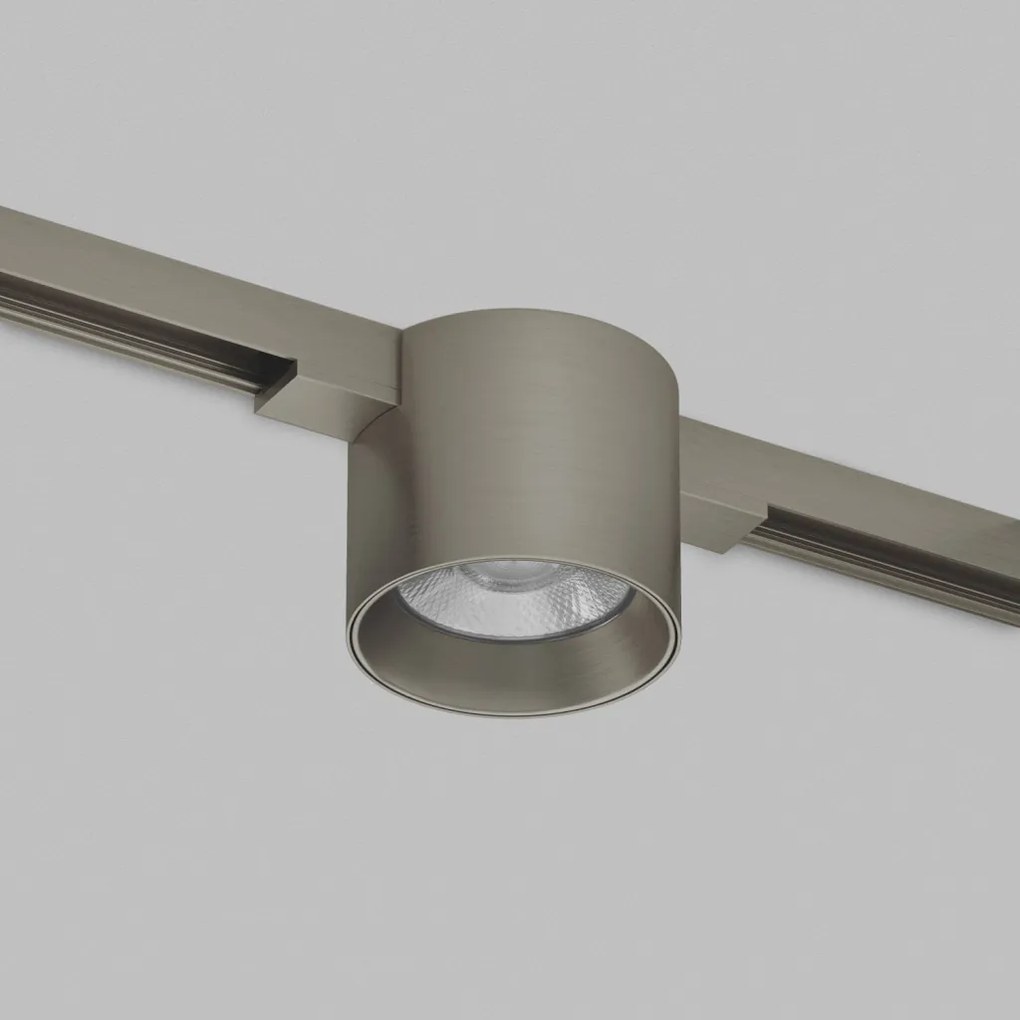DK/EU-5743-DN Shine Track light, SPOT 3000 series, D70*H60, LED, 48V DC, 8W, RA≥90, 3000K, IP20, dark nickel color, aluminum — DK/EU-5743-DN