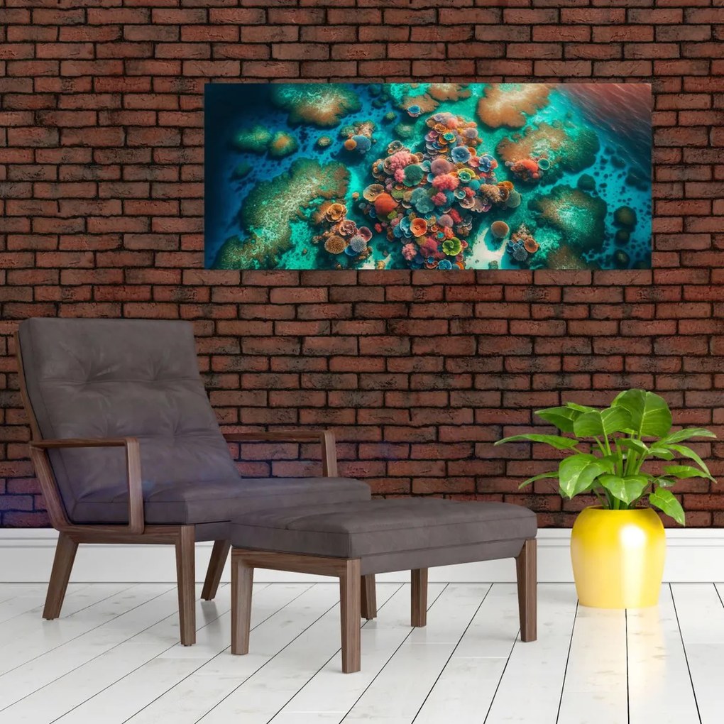 Kép - Kilátás a tengerre (120x50 cm)