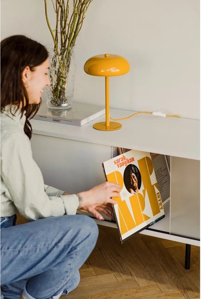 Szürkésbézs TV-állvány 160x60x42 cm Met – noo.ma