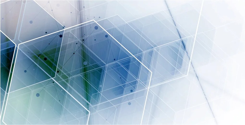 Kép - Geometriai formák (120x50 cm)